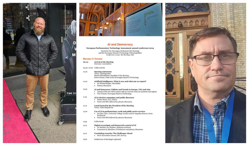 Ledamöterna Johan Lindström och Henrik Löthman