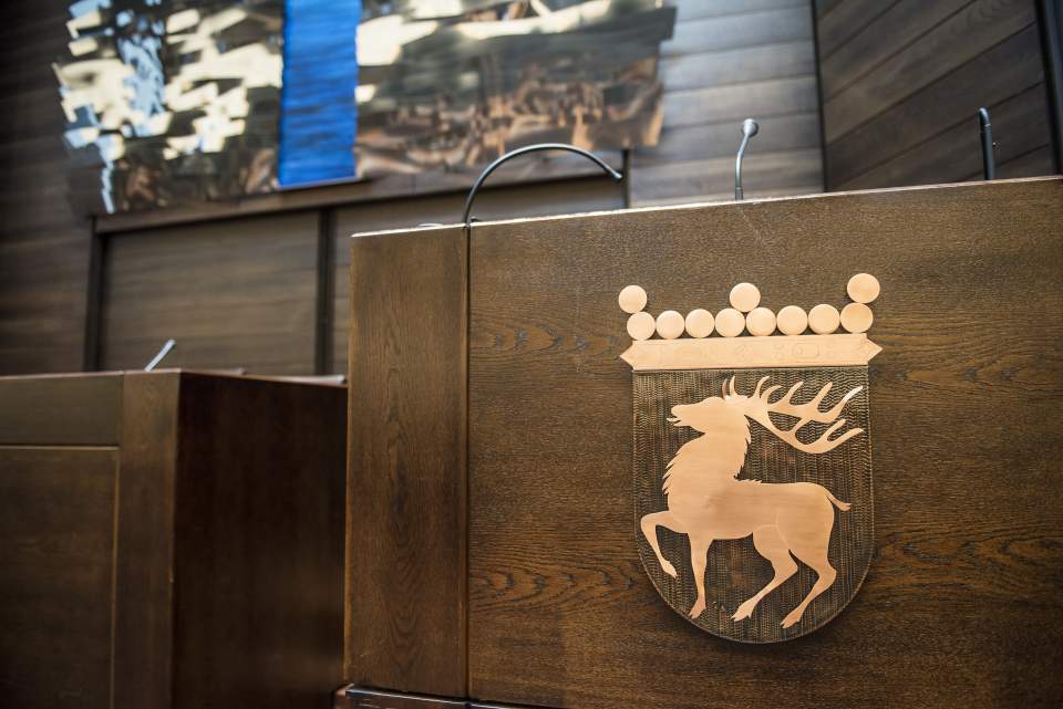Talarstol i plenisalen