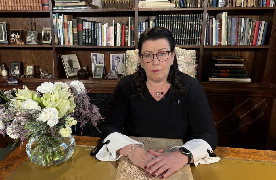 Talman Veronica Thörnroos nyårstal 1 januari 2024 Talman Veronica Thörnoos