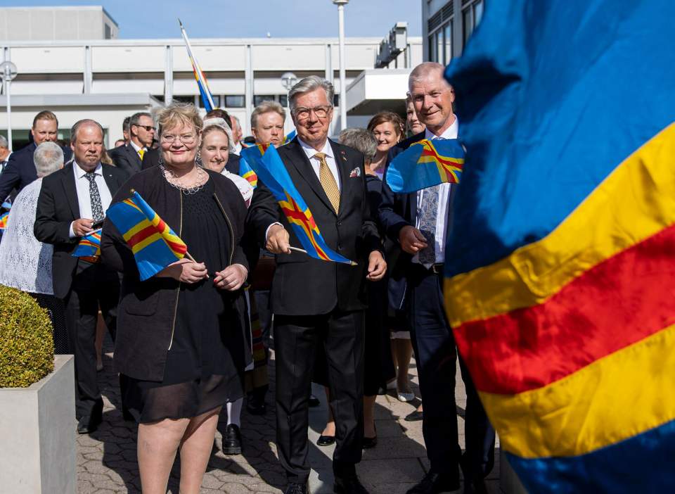 Talmanstrion i tåget