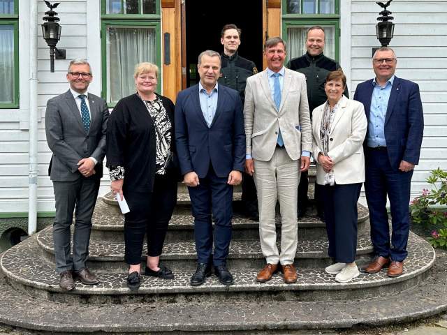 Försvarsmakten besökte Åland