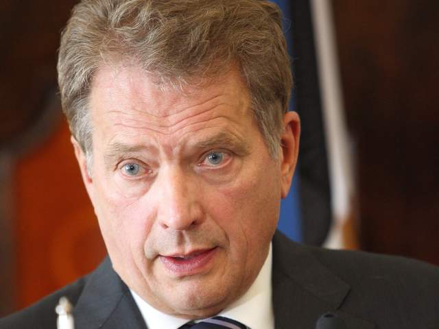 Republikens president Sauli Niinistö